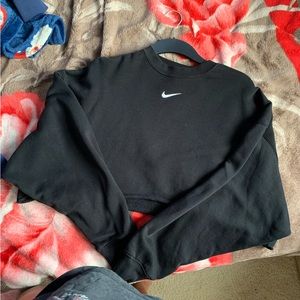 Nike cropped sweater